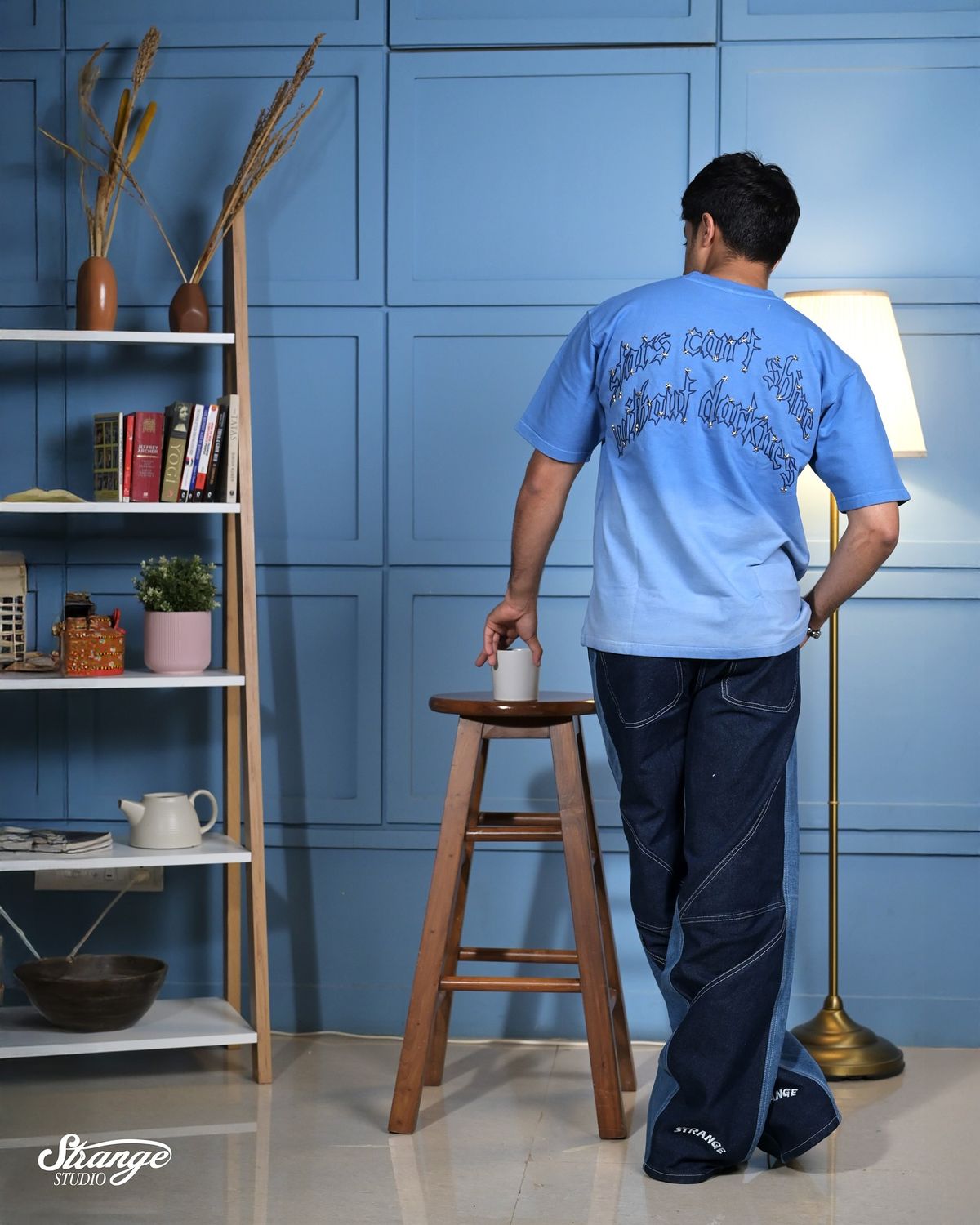 Blue t shirt Blue t shirt